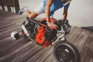 2016 Honda CX500 by Rive Gauche Customs