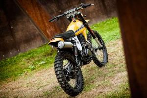 2016 Yamaha XT500 by North East Custom
