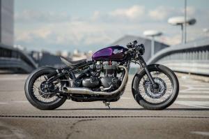 2016 Triumph Bonneville Bobber by Down & Out Cafe Racers