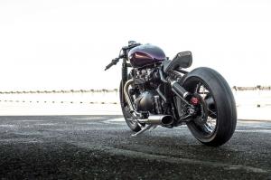 2016 Triumph Bonneville Bobber by Down & Out Cafe Racers