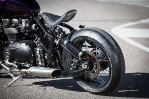 2016 Triumph Bonneville Bobber by Down & Out Cafe Racers