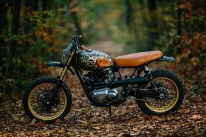 2016 Kawasaki W650 by Tom Thoring
