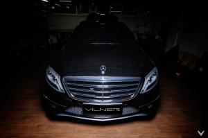 Ателье Vilner подготовило уникальный интерьер для флагманского Mercedes-Benz S63 AMG
