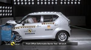 Безопасность кроссовера Suzuki Ignis оценили в три звезды