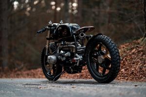 2016 BMW R100RT Black Stallion #28 by National Custom Tech