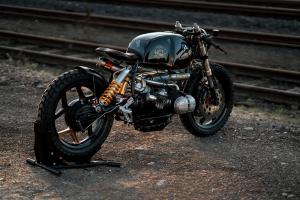 2016 BMW R100RT Black Stallion #28 by National Custom Tech