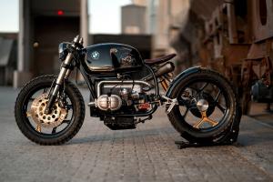 2016 BMW R100RT Black Stallion #28 by National Custom Tech