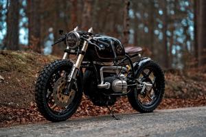 2016 BMW R100RT Black Stallion #28 by National Custom Tech