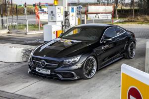 Тюнеры Prior Design подготовили ещё один широкий боди-кит для купе Mercedes-Benz S-Class