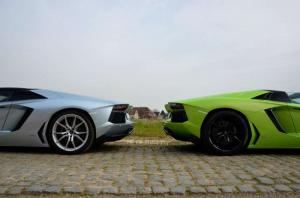 Встреча владельцев Lamborghini в Бельгии