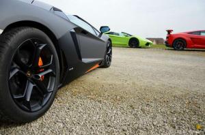 Встреча владельцев Lamborghini в Бельгии