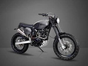 Новый мотоцикл Bullit Hero 125 Scrambler
