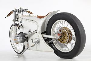 1986 BMW R80RT White Phantom by Kingston Customs