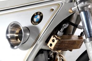 1986 BMW R80RT White Phantom by Kingston Customs