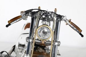 1986 BMW R80RT White Phantom by Kingston Customs