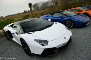 Встреча владельцев Lamborghini в Бельгии