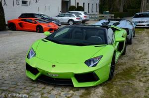 Встреча владельцев Lamborghini в Бельгии