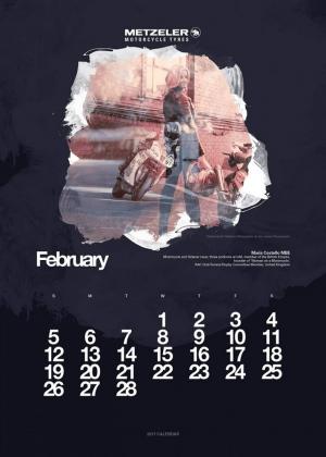 Календарь 2017 от Metzeler