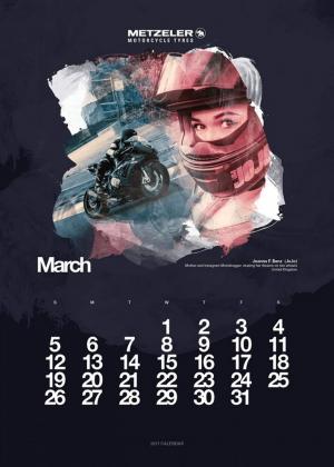 Календарь 2017 от Metzeler