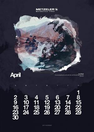 Календарь 2017 от Metzeler