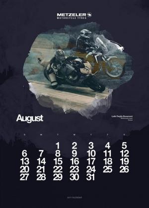 Календарь 2017 от Metzeler