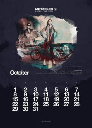 Календарь 2017 от Metzeler