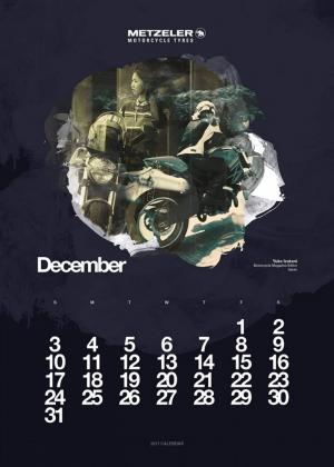 Календарь 2017 от Metzeler