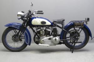 Старинный мотоцикл Rene Gillet Model G1