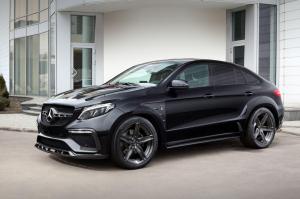 2016 Mercedes-Benz GLE Coupe Inferno in Black by TopCar