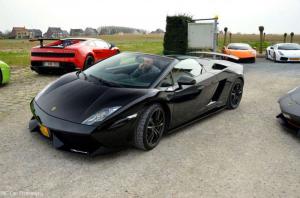 Встреча владельцев Lamborghini в Бельгии