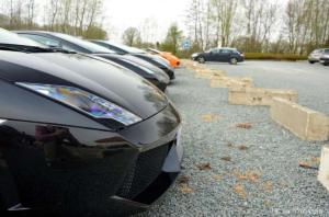 Встреча владельцев Lamborghini в Бельгии
