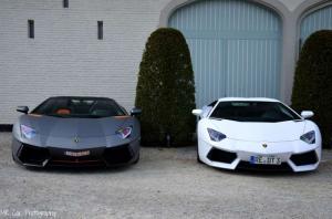 Встреча владельцев Lamborghini в Бельгии
