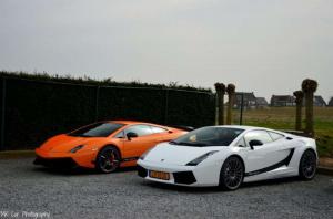 Встреча владельцев Lamborghini в Бельгии