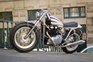 2006 Triumph Bonneville HotRod by Ton-Up Garage