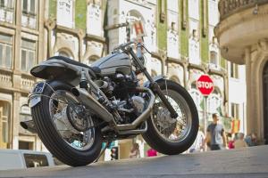 2006 Triumph Bonneville HotRod by Ton-Up Garage