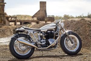 2006 Triumph Bonneville HotRod by Ton-Up Garage