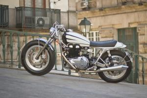 2006 Triumph Bonneville HotRod by Ton-Up Garage