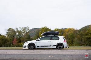 2016 Volkswagen Golf GTI on Vossen Wheels VPS-317)