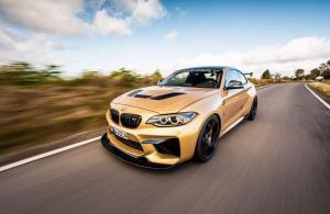 Опубликованы новые фотографии BMW M2 Coupe с 630-сильным двигателем от ателье Manhart