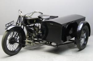 Старинный мотоцикл Matchless Model M/3