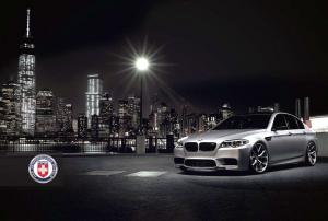 2014 BMW M5 on HRE Wheels
