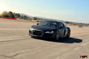 2014 Audi R8 Matte Black on HRE P40SC Wheels