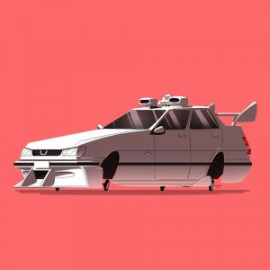 Забавные автомобили художника Ido Yehimovitz
