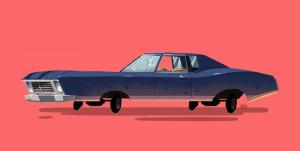 Забавные автомобили художника Ido Yehimovitz