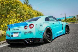 2014 Nissan GT-R by Liberty Walk on Forgiato Wheels