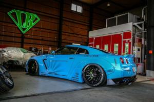 2014 Nissan GT-R by Liberty Walk on Forgiato Wheels