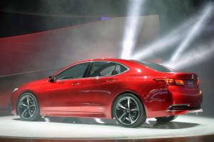 2015 Acura TLX Prototype Live From Detroit 2014