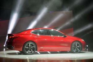 2015 Acura TLX Prototype Live From Detroit 2014