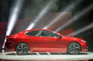 2015 Acura TLX Prototype Live From Detroit 2014