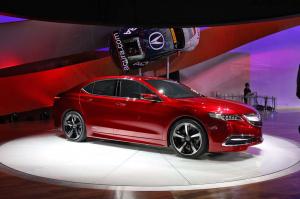 2015 Acura TLX Prototype Live From Detroit 2014